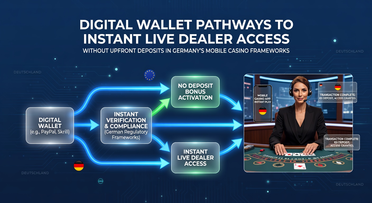 Digitale Wallet-Nutzung in mobilen Casinos mit Live-Dealer-Zugang