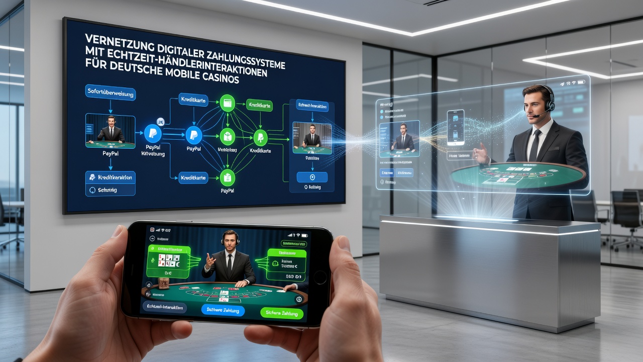 Echtzeit-Interaktionen zwischen Zahlungssystemen und Live-Dealern in mobilen deutschen Casino-Apps