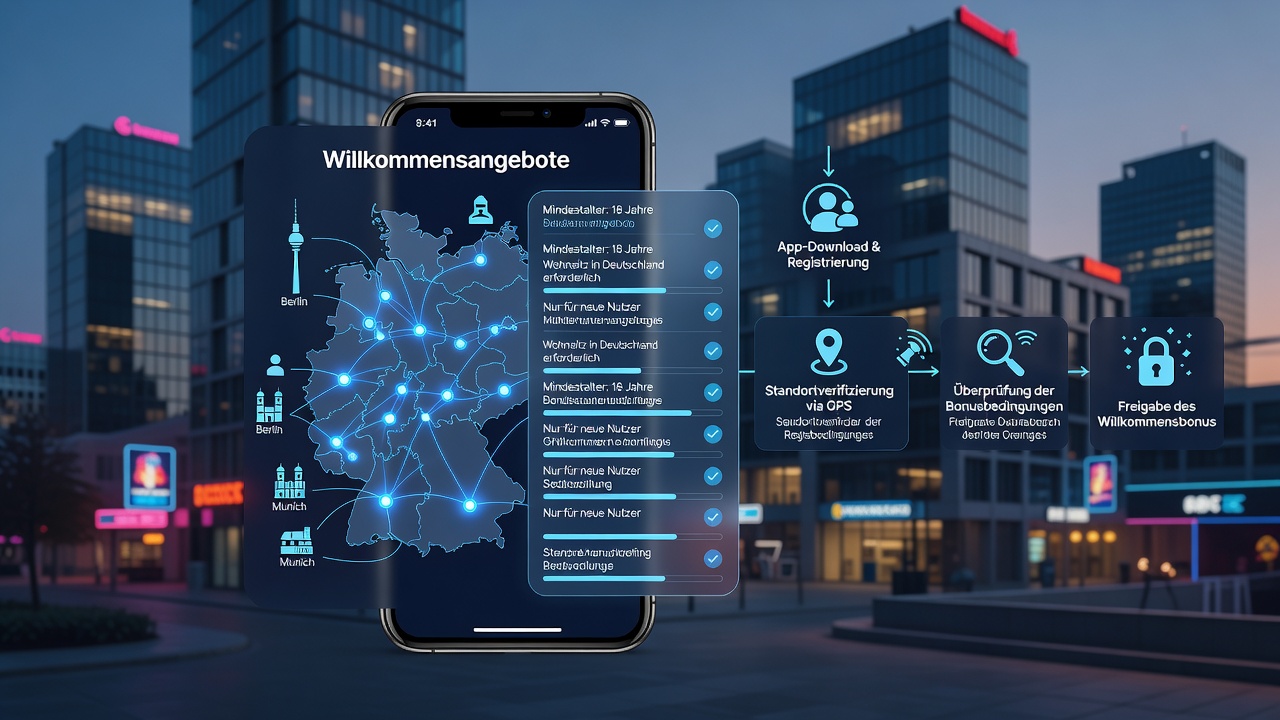 Darstellung der Überprüfung von Spielerdaten in deutschen Casino-Apps