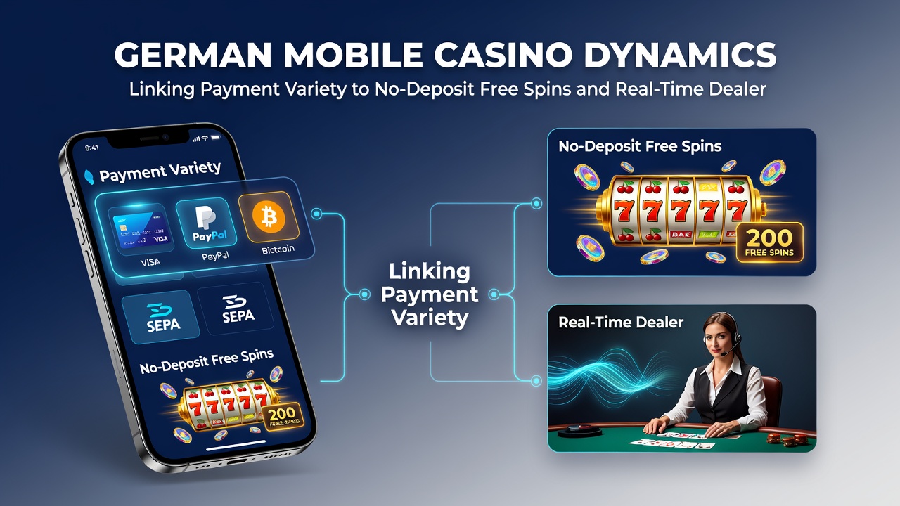 Darstellung von Live-Dealer-Interaktionen in mobilen deutschen Casinos mit integrierten Zahlungs- und Bonusfunktionen
