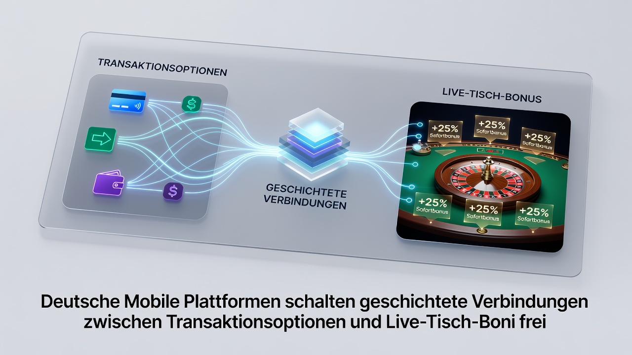 Live-Tische mit integrierten Bonussequenzen auf deutschen Mobilplattformen