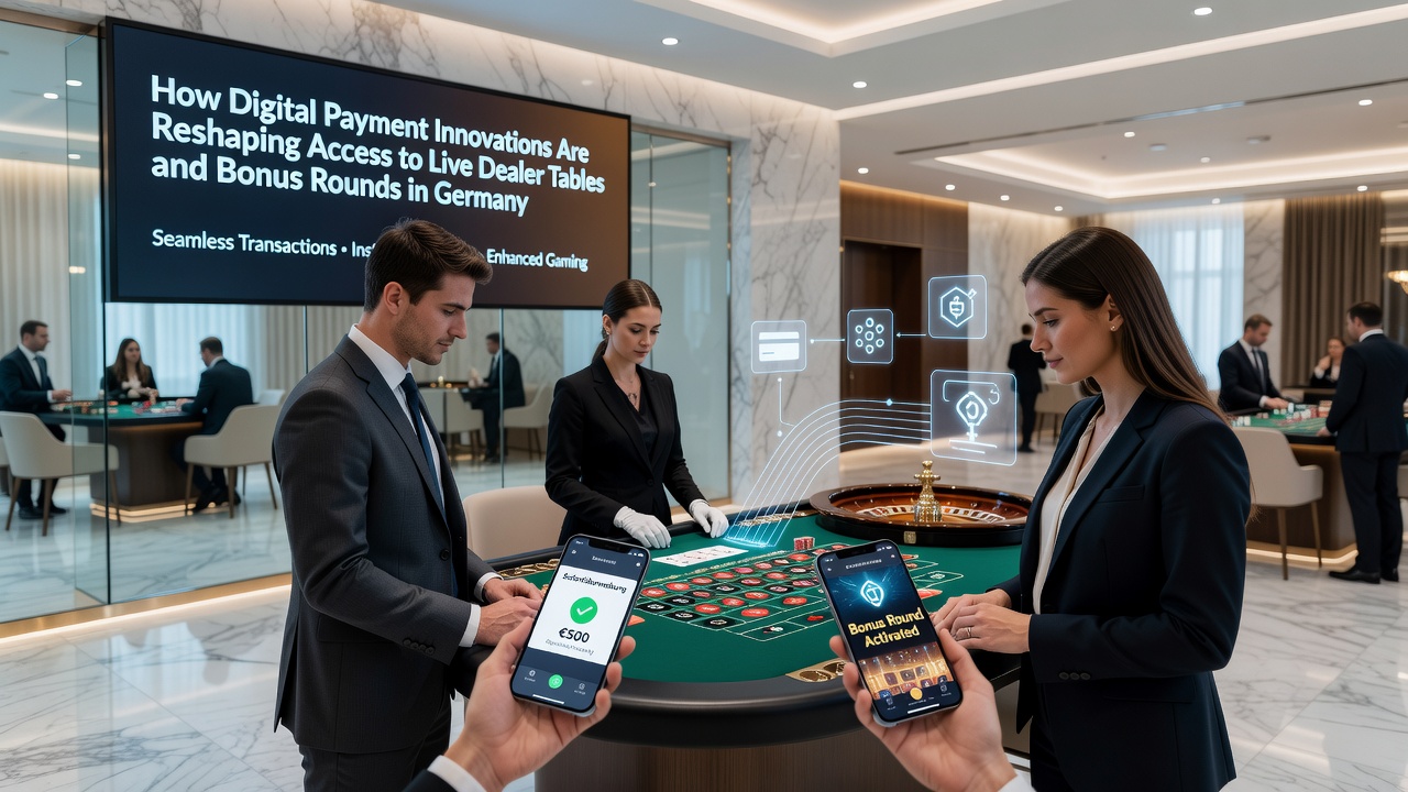 Zahlungsinnovationen ermöglichen schnellen Zugang zu Bonus-Runden und Live-Dealer-Tischen in mobilen Casinos