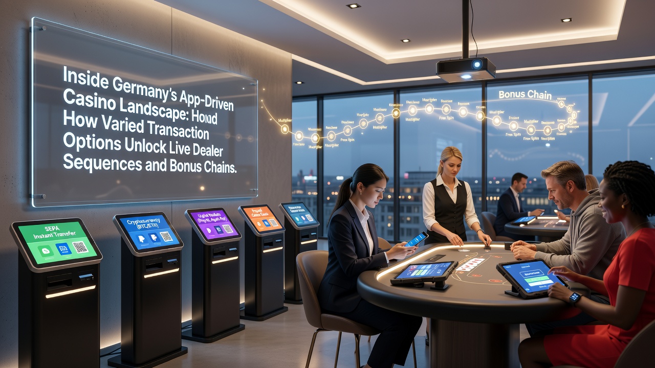 App-gesteuerte Casino-Plattformen in Deutschland mit integrierten Zahlungssystemen für Live-Dealer und Boni
