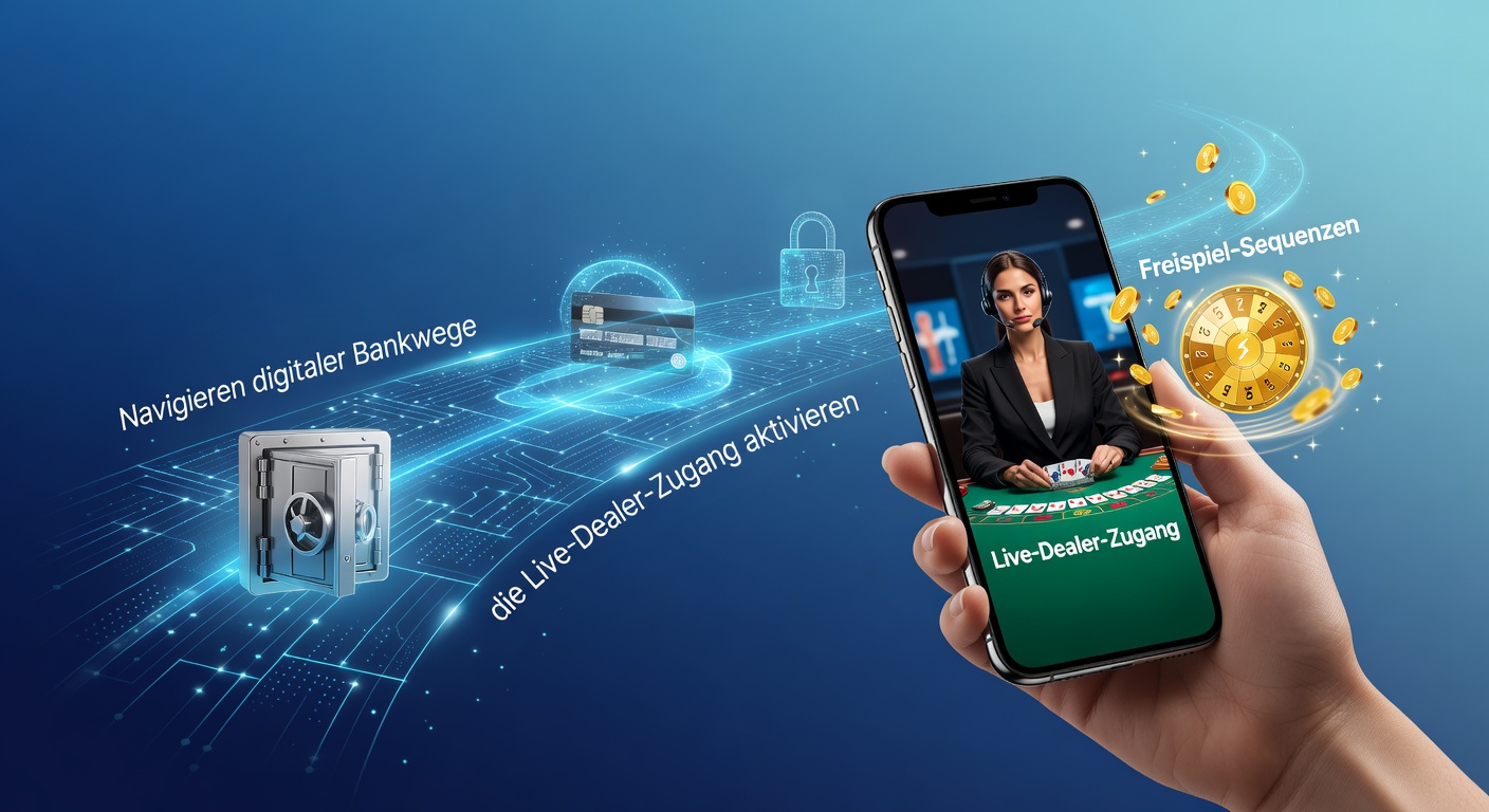 Digitale Bankwege und Live-Dealer-Zugriffe in mobilen deutschen Casinos
